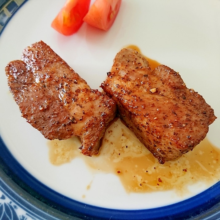 豚かたまり肉のステーキ レシピ 作り方 By ビッグさん 楽天レシピ 豚かたまり肉のステーキ レシピ 作り方 By ビッグさん 楽天レシピ